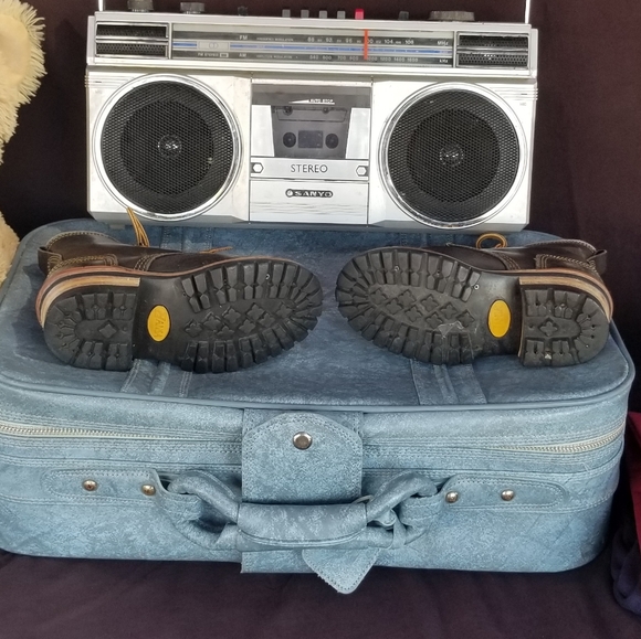 Leather Boots Quality Greaser Rebel Size 3 Youth - Picture 7 of 8